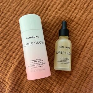 NIB Tan Luxe SUPER GLOW Hyaluronic Self-Tan Serum Gradual Tan 30ml